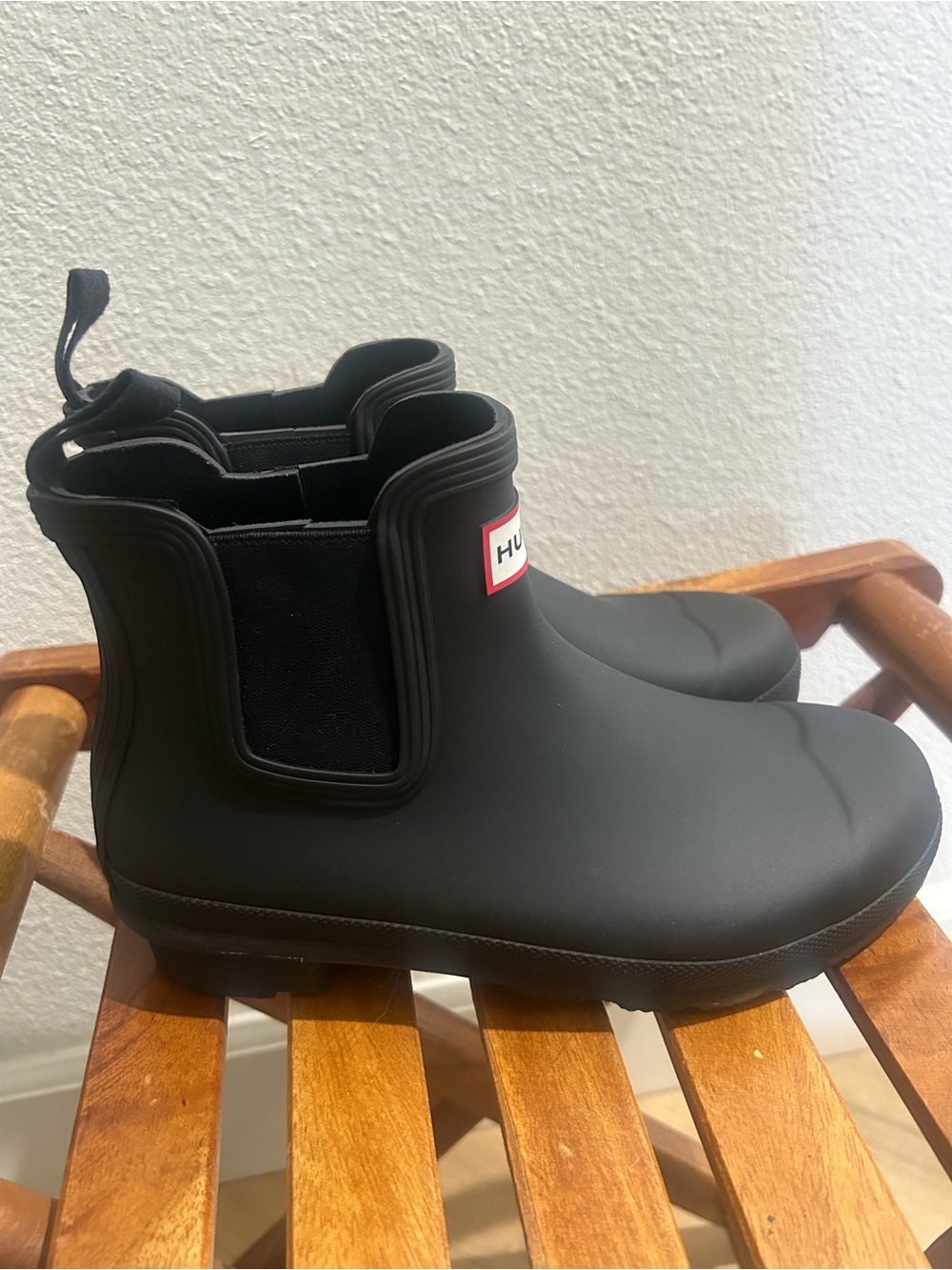 Hunter Black Chelsea Waterproof Boots - Picture 5 of 7